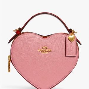 Coach Heart Crossbody In Colorblock
